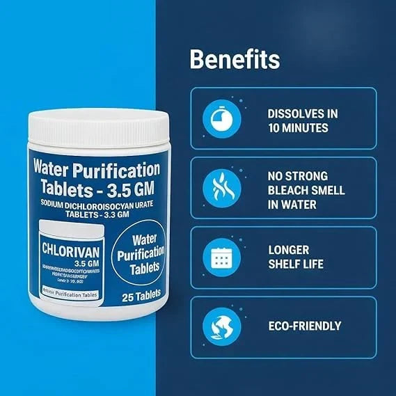 🔥 Water Purification Tablet ⭐