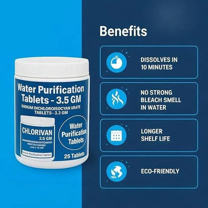 🔥 Water Purification Tablet ⭐
