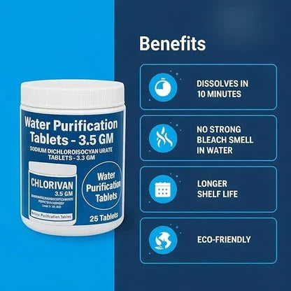 🔥 Water Purification Tablet ⭐