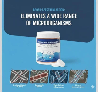 🔥 Water Purification Tablet ⭐