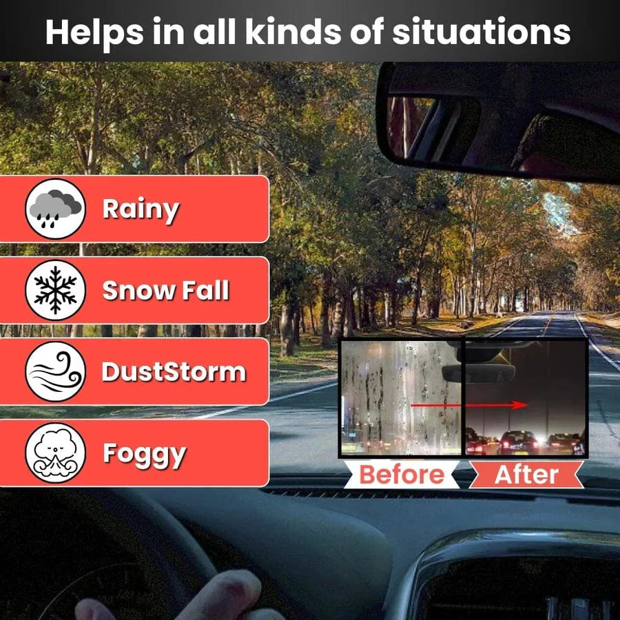 Instant Clear Car Glass Cleaner