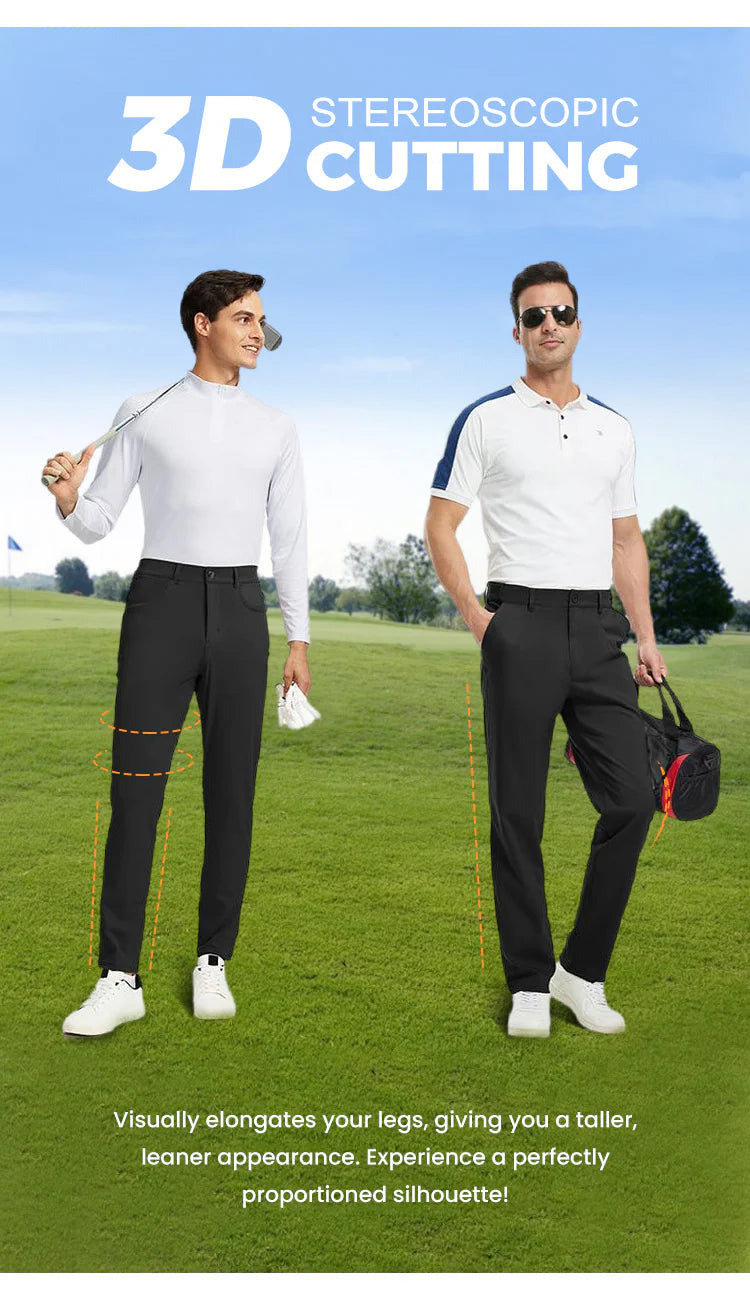 👑 Men's Stretch Iron-free Dress Pants🔥BUY 1 GET 1 FREE BLACK+GREY🔥