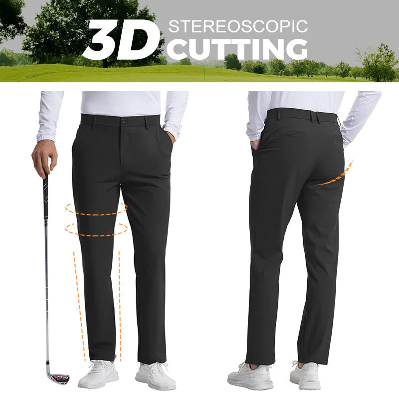 👑 Men's Stretch Iron-free Dress Pants🔥BUY 1 GET 1 FREE BLACK+GREY🔥