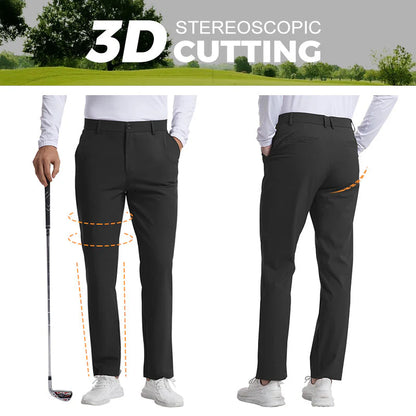 👑 Men's Stretch Iron-free Dress Pants🔥BUY 1 GET 1 FREE BLACK+GREY🔥
