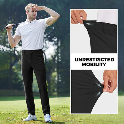 👑 Men's Stretch Iron-free Dress Pants🔥BUY 1 GET 1 FREE BLACK+GREY🔥