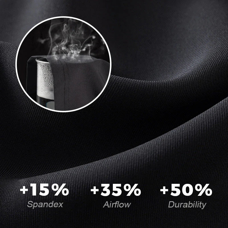 👑 Men's Stretch Iron-free Dress Pants🔥BUY 1 GET 1 FREE BLACK+GREY🔥