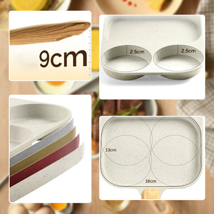 ⏳Time-limited Special⏰3-In-1 Split Non-Stick Pan