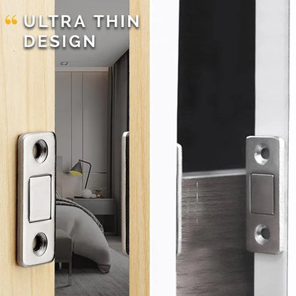 🚪 BUY 1 GET 3 FREE! 🔥 Non-Perforated Magnetic Door Closer - Easy Installation & Silent Closure, Ideal for Home and Office ✨