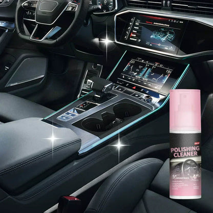 🚗 BUY 1 GET 2 FREE ! 🔥 Car Interior Polish Cleaner – Deep Cleaning, Restores Shine & Non-Toxic Formula ✨