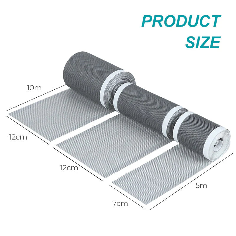 Self-adhesive DIY window screen repair tape