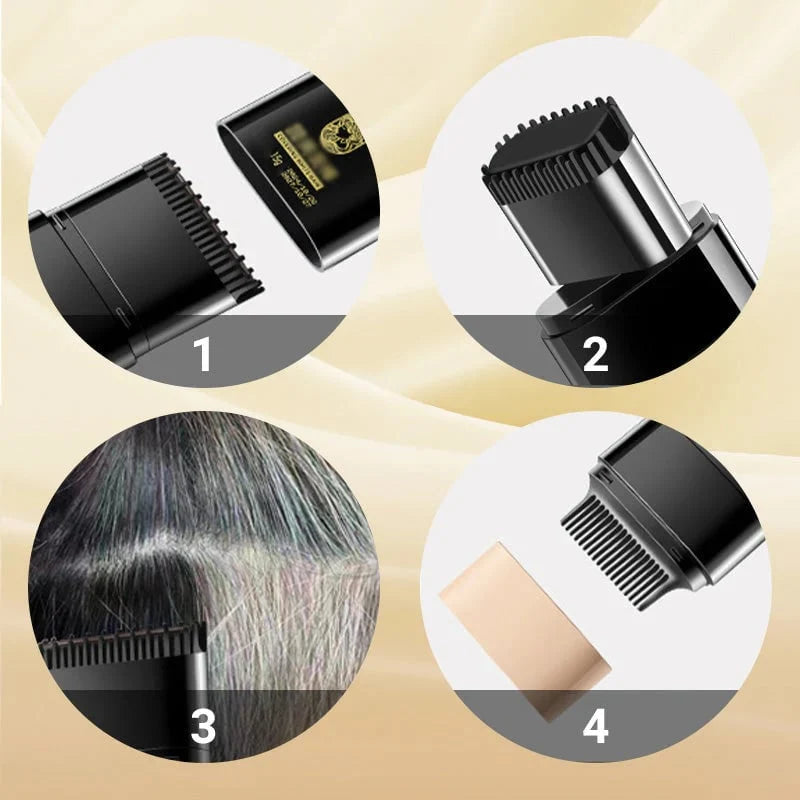 Instant Hair Colour Stick with Built-In Comb 🔥