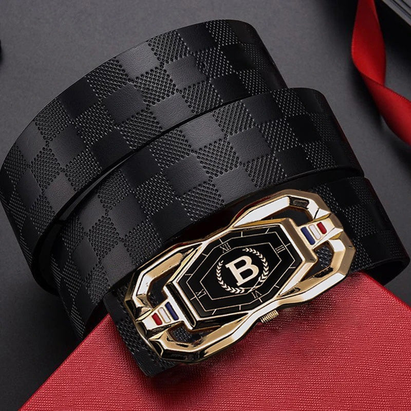 Men’s Fashion Belt with Automatic Buckle 🔥BUY 1 GET 1 FREE🔥