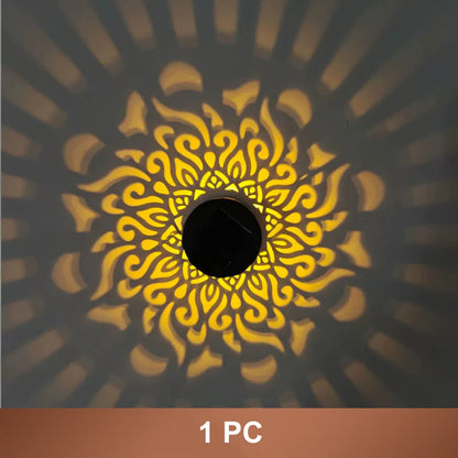 ⏳Limited-time 50% off⏰Solar-Powered Mandala Projector Light🏡💡