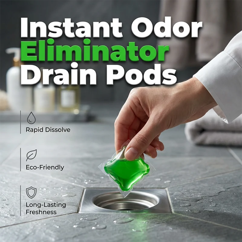 🔥PACK OF 100 PODS🔥🌿 Drain Deodorizer Pods