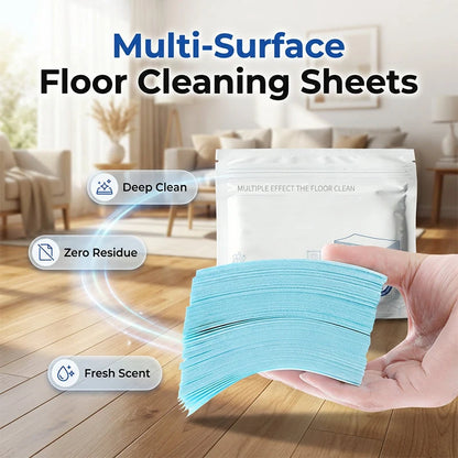 ⏳✨ 50% OFF! Water-soluble floor cloths – Safe and streak-free. Pack of 120 sheets.