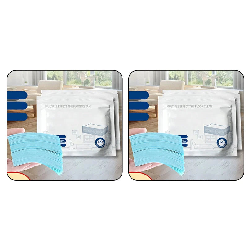 ⏳✨ 50% OFF! Water-soluble floor cloths – Safe and streak-free. Pack of 120 sheets.