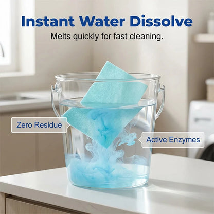 ⏳✨ 50% OFF! Water-soluble floor cloths – Safe and streak-free. Pack of 120 sheets.