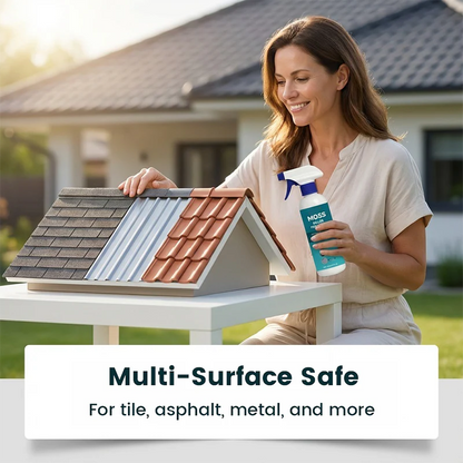 50K+ SOLD!🧴🔥BUY 1 GET 1 FREE🔥 Multi‑Surface Moss Remover – Spray & walk away.