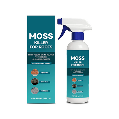 50K+ SOLD!🧴🔥BUY 1 GET 1 FREE🔥 Multi‑Surface Moss Remover – Spray & walk away.