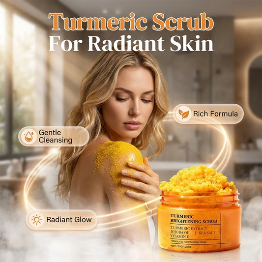 BUY 1 GET 1 FREE🎁✨Turmeric Brightening Body Scrub