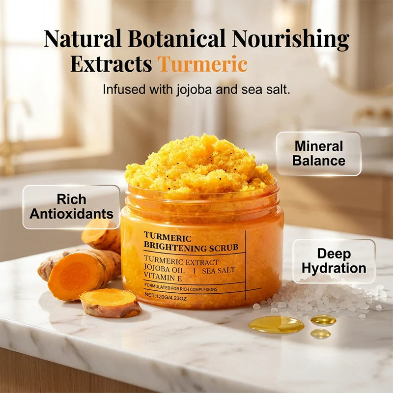 BUY 1 GET 1 FREE🎁✨Turmeric Brightening Body Scrub