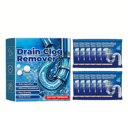 Effervescent Drain Clog Remover Tablets 🔥BUY 1 GET 1 FREE (30 TABLETS)🔥
