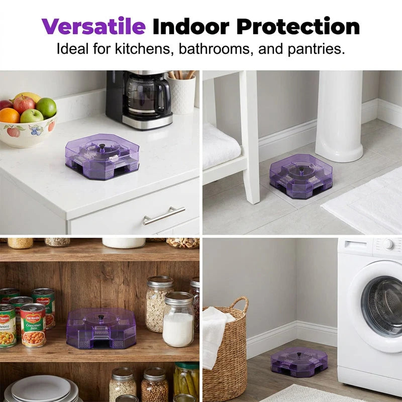 RoachVault - The Reusable Roach Trap That Locks Pests Inside.