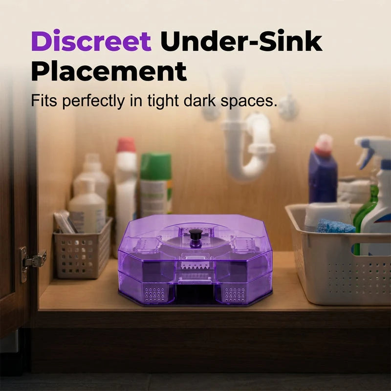 RoachVault - The Reusable Roach Trap That Locks Pests Inside.