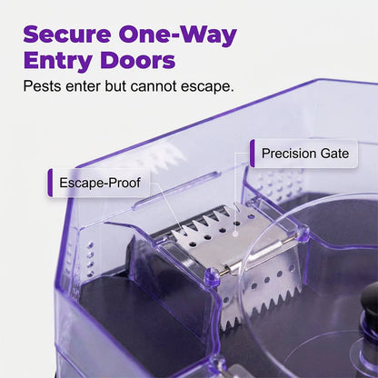 RoachVault - The Reusable Roach Trap That Locks Pests Inside.