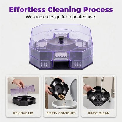 RoachVault - The Reusable Roach Trap That Locks Pests Inside.