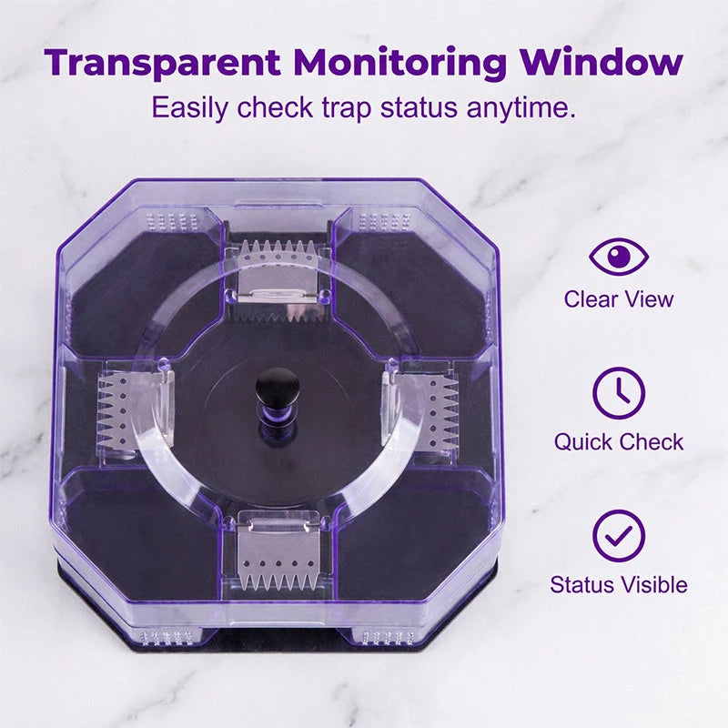 RoachVault - The Reusable Roach Trap That Locks Pests Inside.