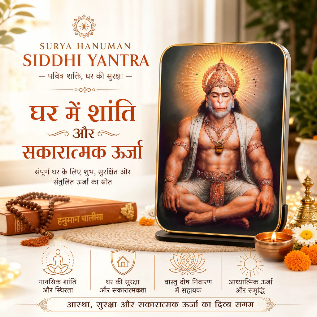 🔥ACTIVATE RAJ YOG IN 21 DAYS🔥Surya Hanuman Siddhi Yantra